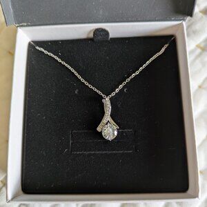 Cubic zirconia necklace